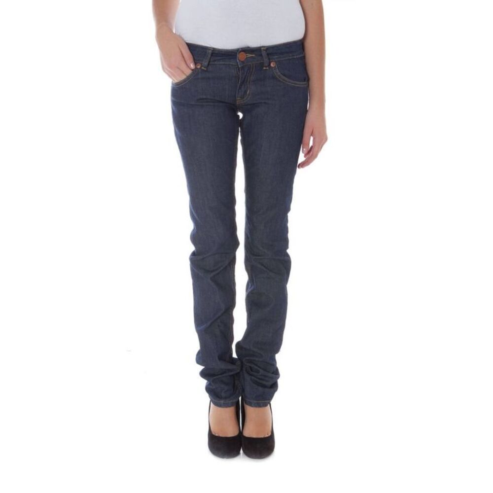 Phard Blue Cotton Jeans & Women's Pant